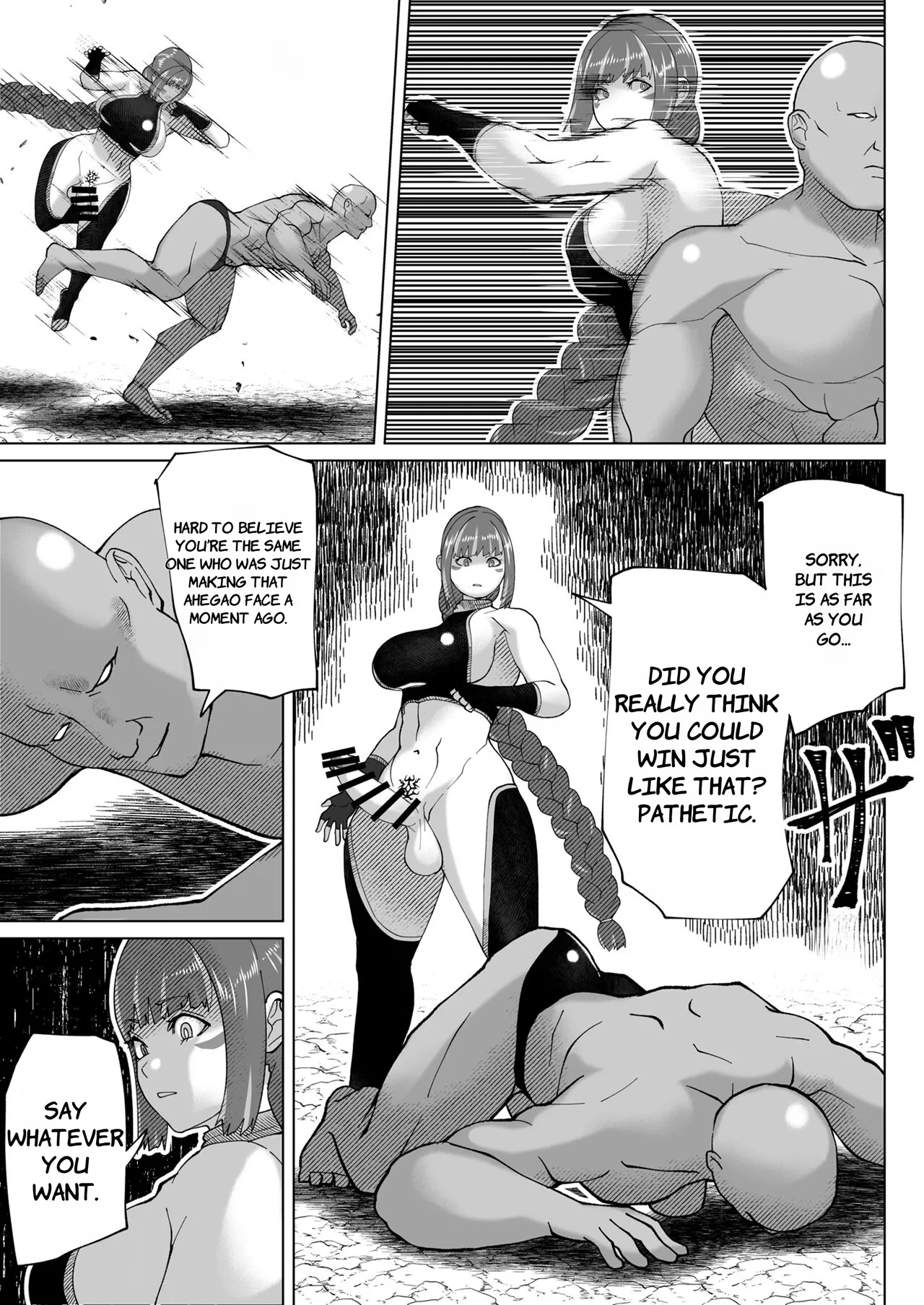 Jinrui o Mikudashiteru Sondai na Futanari Aku Megami ga Oji-san ni Zanpai suru Hanashi - ENGLISH AI TRANSLATED - page18