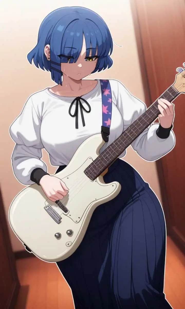 Bocchi the Rock! - Ryo Yamada daidoujipv ai generated - page4