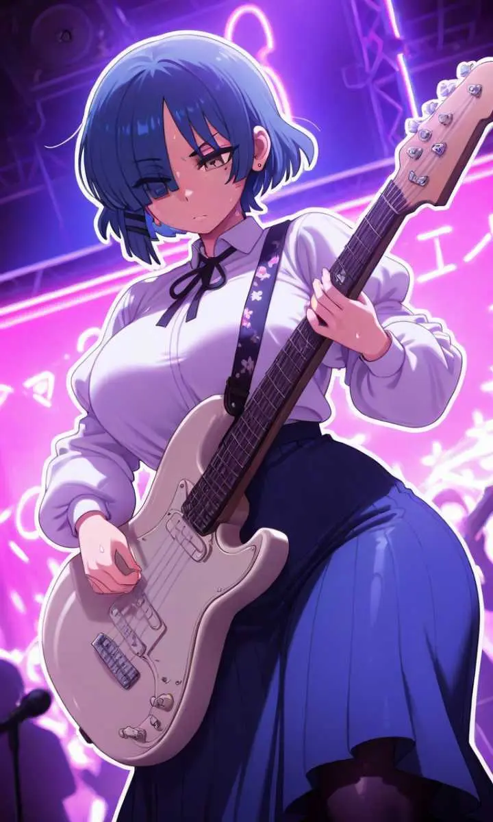 Bocchi the Rock! - Ryo Yamada daidoujipv ai generated - page7