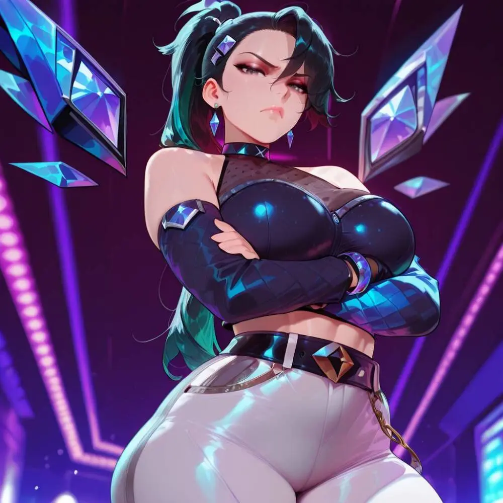 K/DA All Out Kai'sa septerna ai generated - page3
