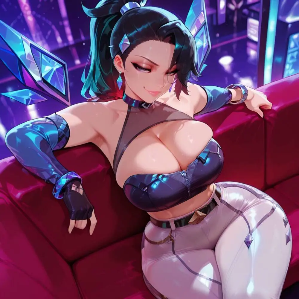 K/DA All Out Kai'sa septerna ai generated - page6