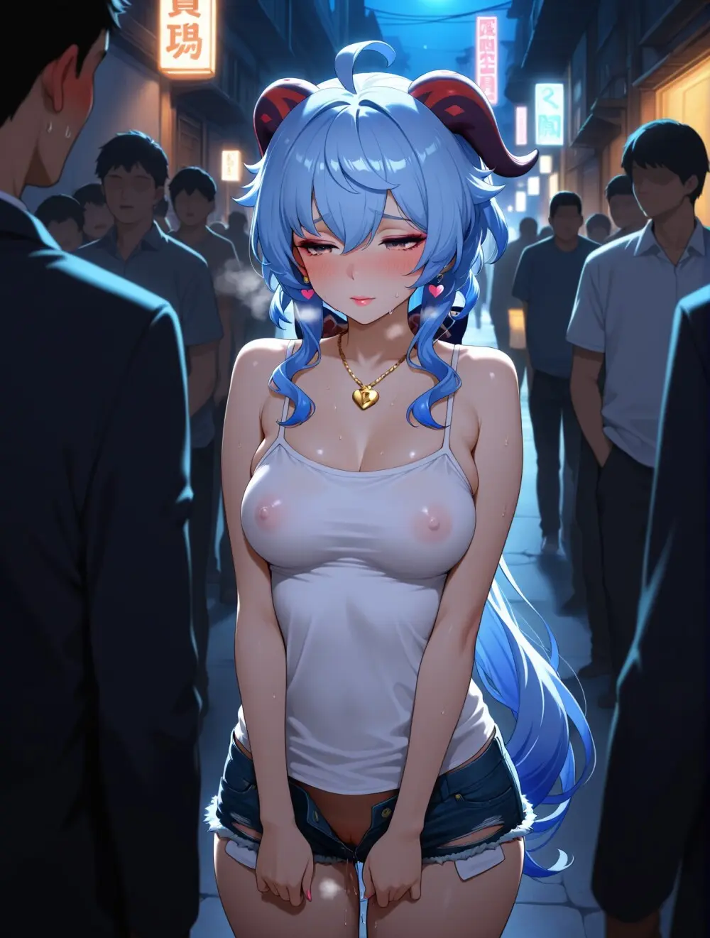 [Spyman001] ganyu STREETWALKER 立ちんぼ [AI Generated] - page13