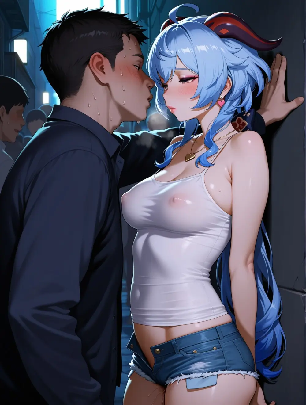 [Spyman001] ganyu STREETWALKER 立ちんぼ [AI Generated] - page26