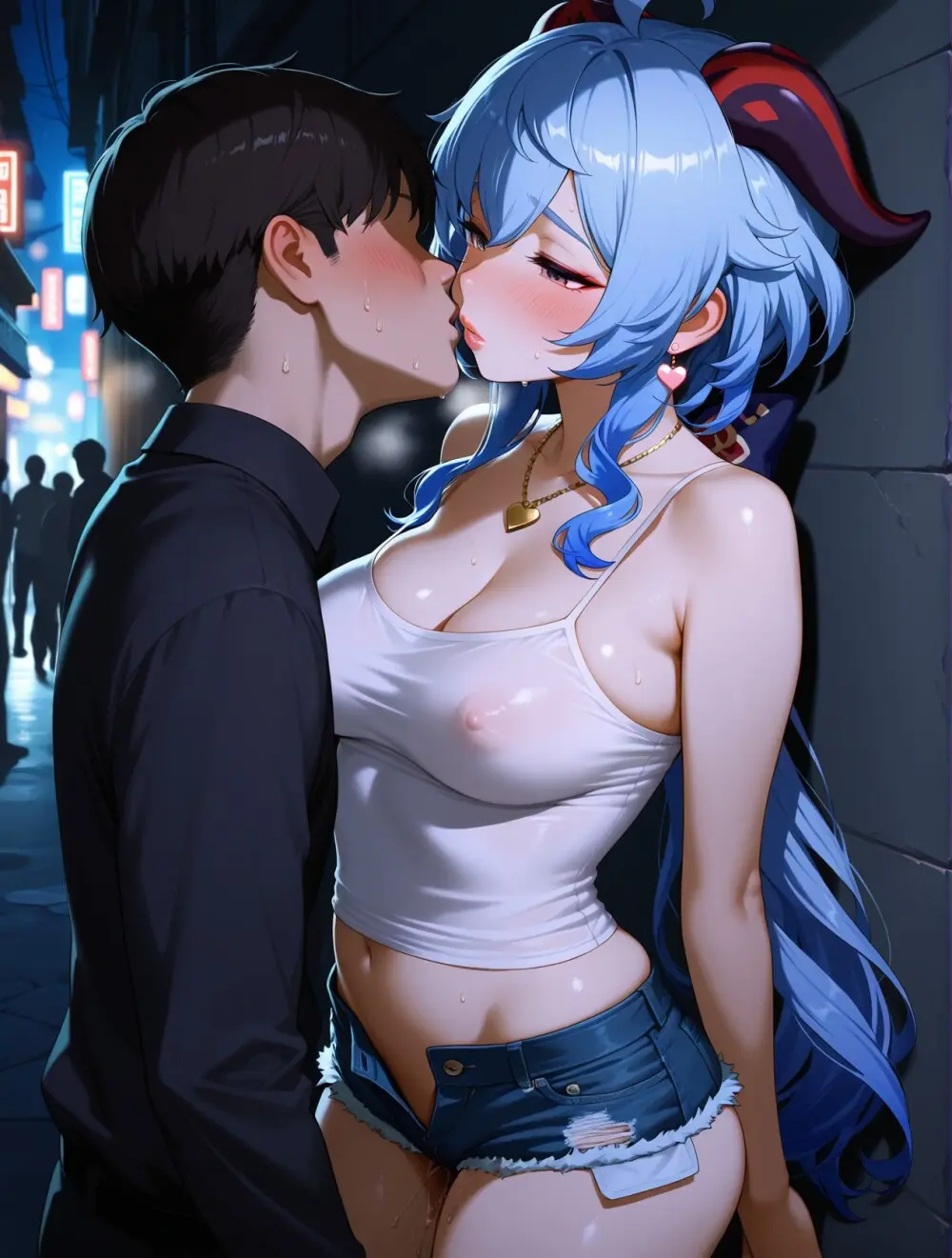 [Spyman001] ganyu STREETWALKER 立ちんぼ [AI Generated] - page33