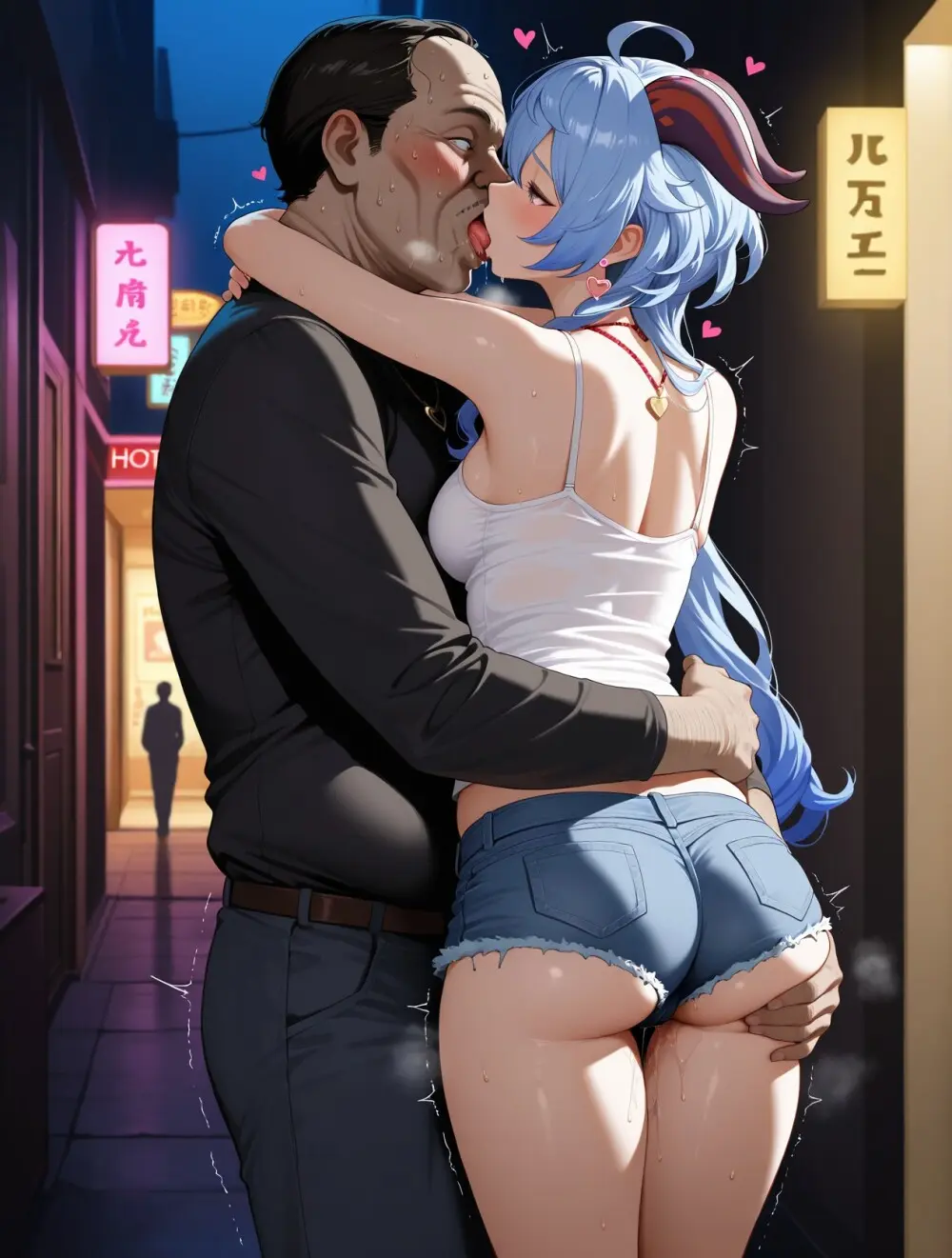 [Spyman001] ganyu STREETWALKER 立ちんぼ [AI Generated] - page45