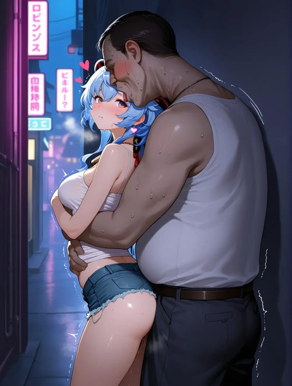 [Spyman001] ganyu STREETWALKER 立ちんぼ [AI Generated] - page46