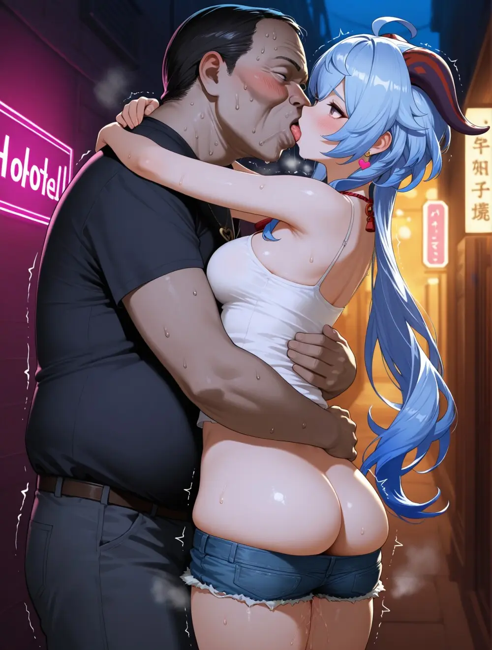 [Spyman001] ganyu STREETWALKER 立ちんぼ [AI Generated] - page47