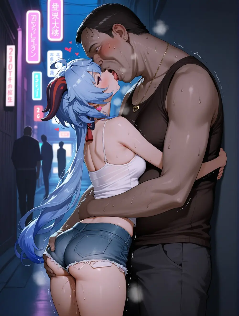 [Spyman001] ganyu STREETWALKER 立ちんぼ [AI Generated] - page50