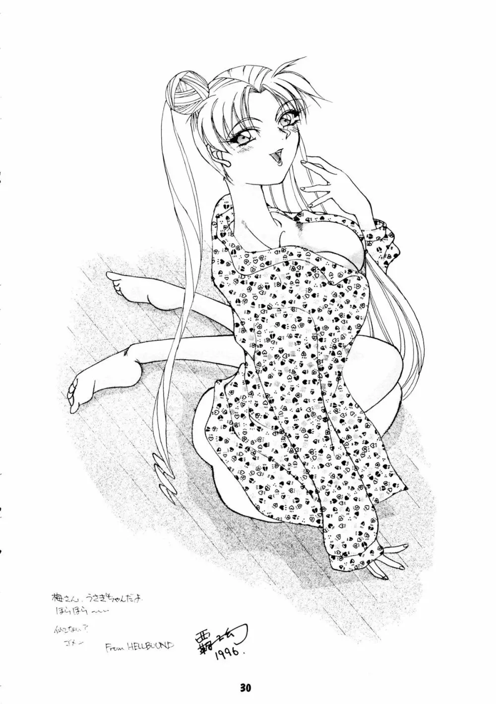 [梅助 (J・さいろー) HABER 8 SILVER MOON (セーラームーン) - page29