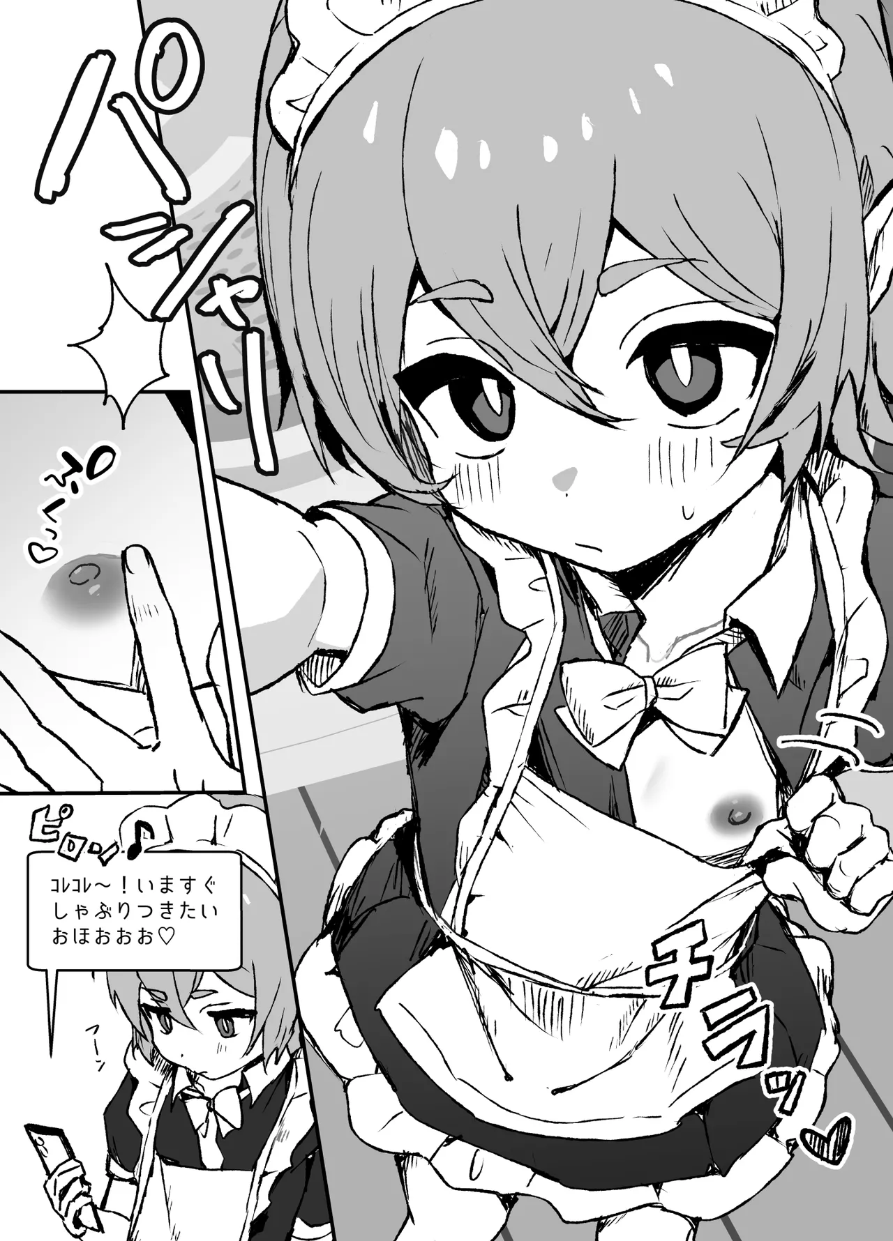 ご主人様が好きすぎるエルフメイドくんの日常 - page21