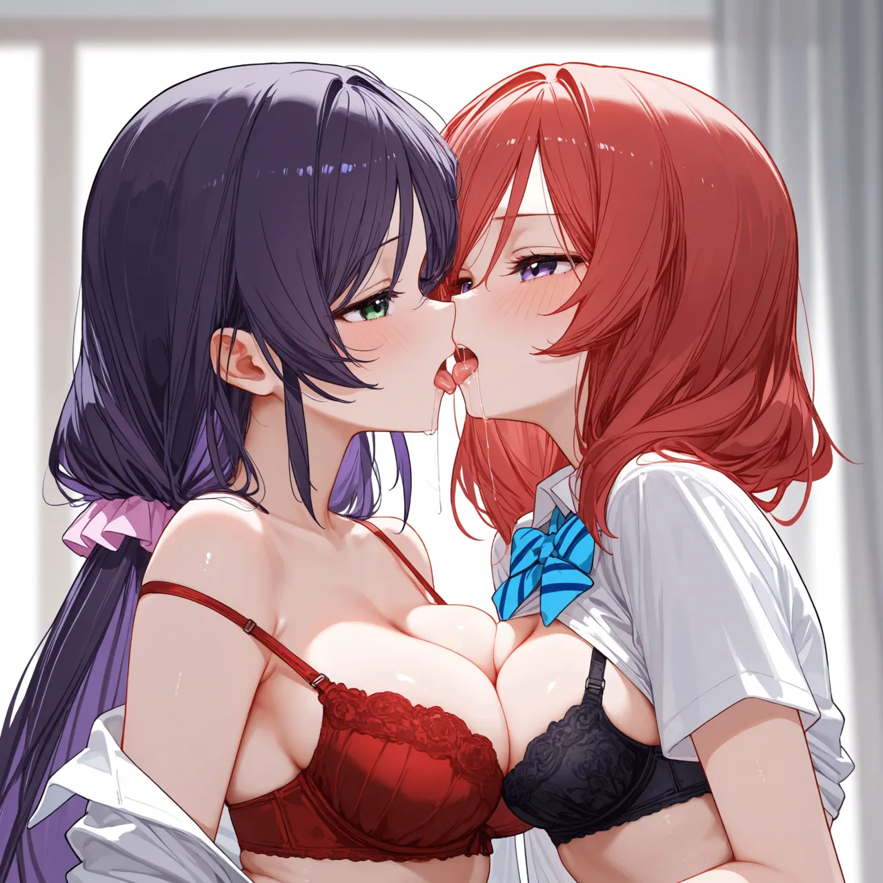 ふたなりμ'sのスクールセックス活動 🟡RiMuYu🟡 [AI Generated] - page19