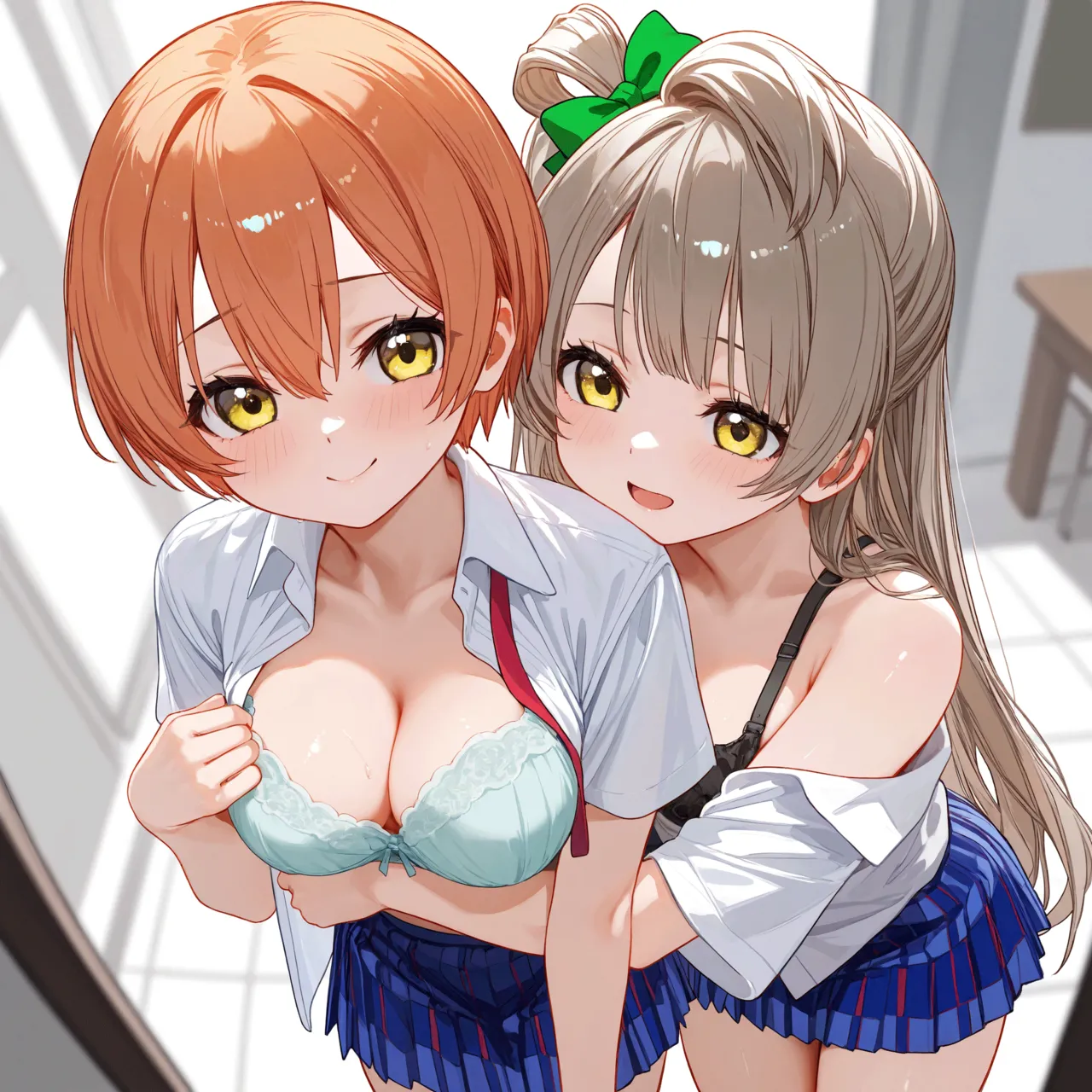 ふたなりμ'sのスクールセックス活動 🟡RiMuYu🟡 [AI Generated] - page3