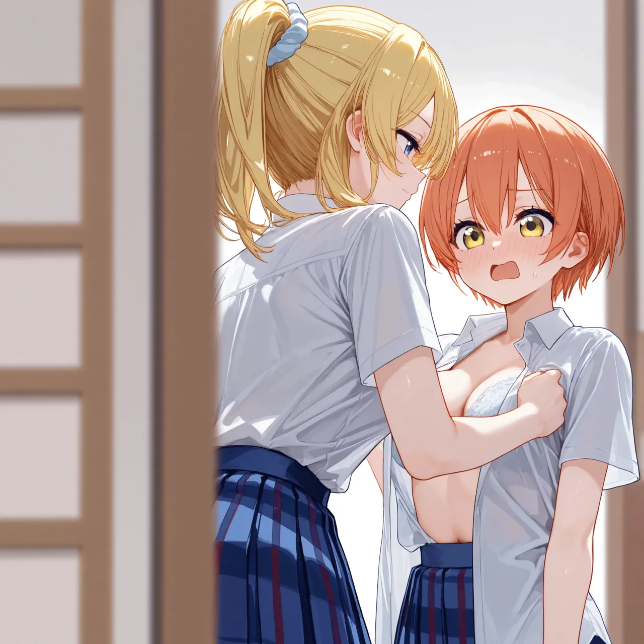 ふたなりμ'sのスクールセックス活動 🟡RiMuYu🟡 [AI Generated] - page7