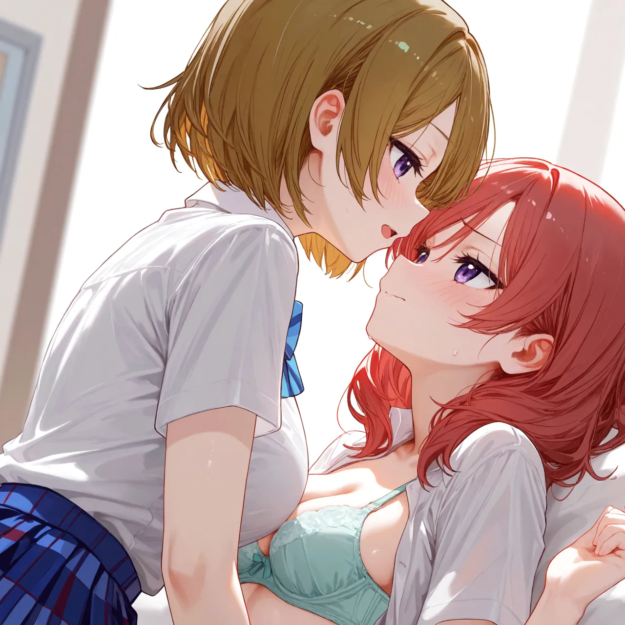 ふたなりμ'sのスクールセックス活動 🟡RiMuYu🟡 [AI Generated] - page9