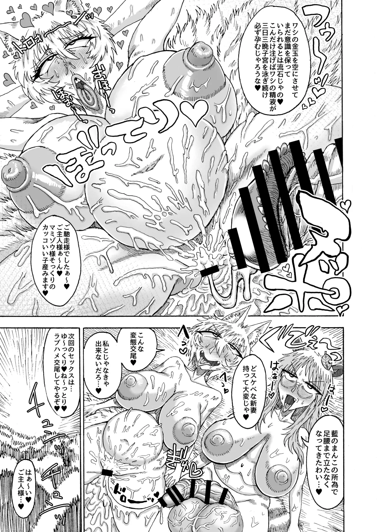 八雲藍VS二ッ岩マミゾウ - page20