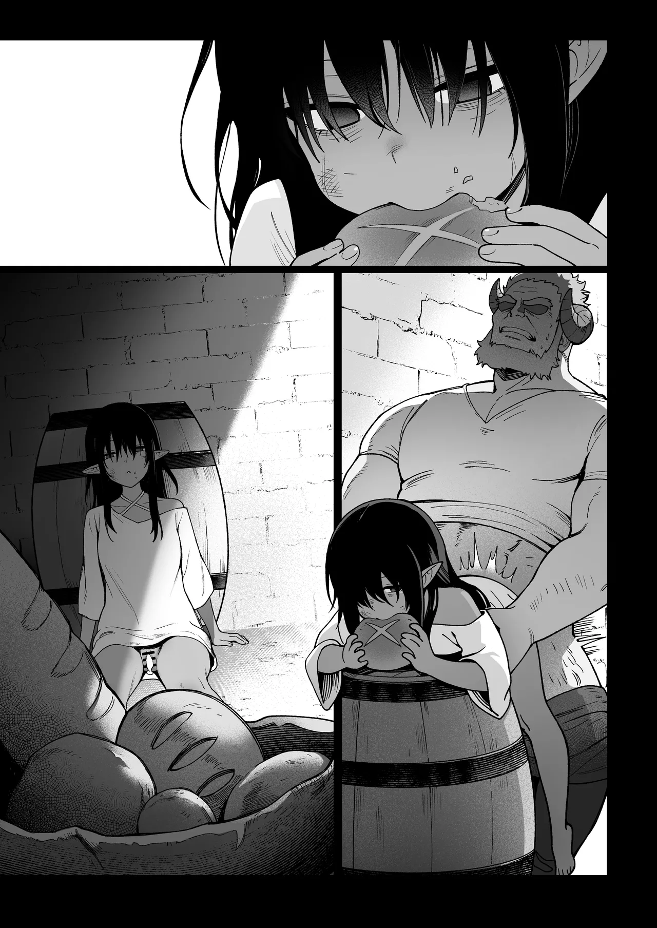 妖精娼館 3号室レイシー 〜褐色肌エルフを指名した童貞オーク〜 1 - page30