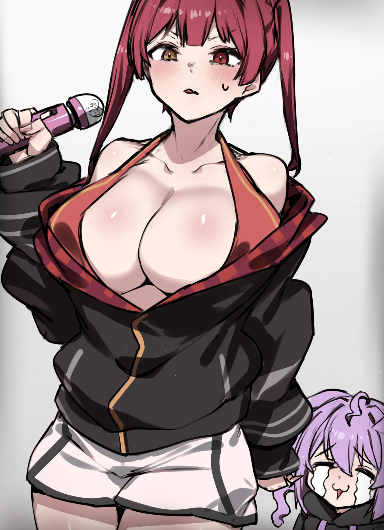 電マを否定されるおかゆと寝てる間に人間電マオナホにされる船長 - page17