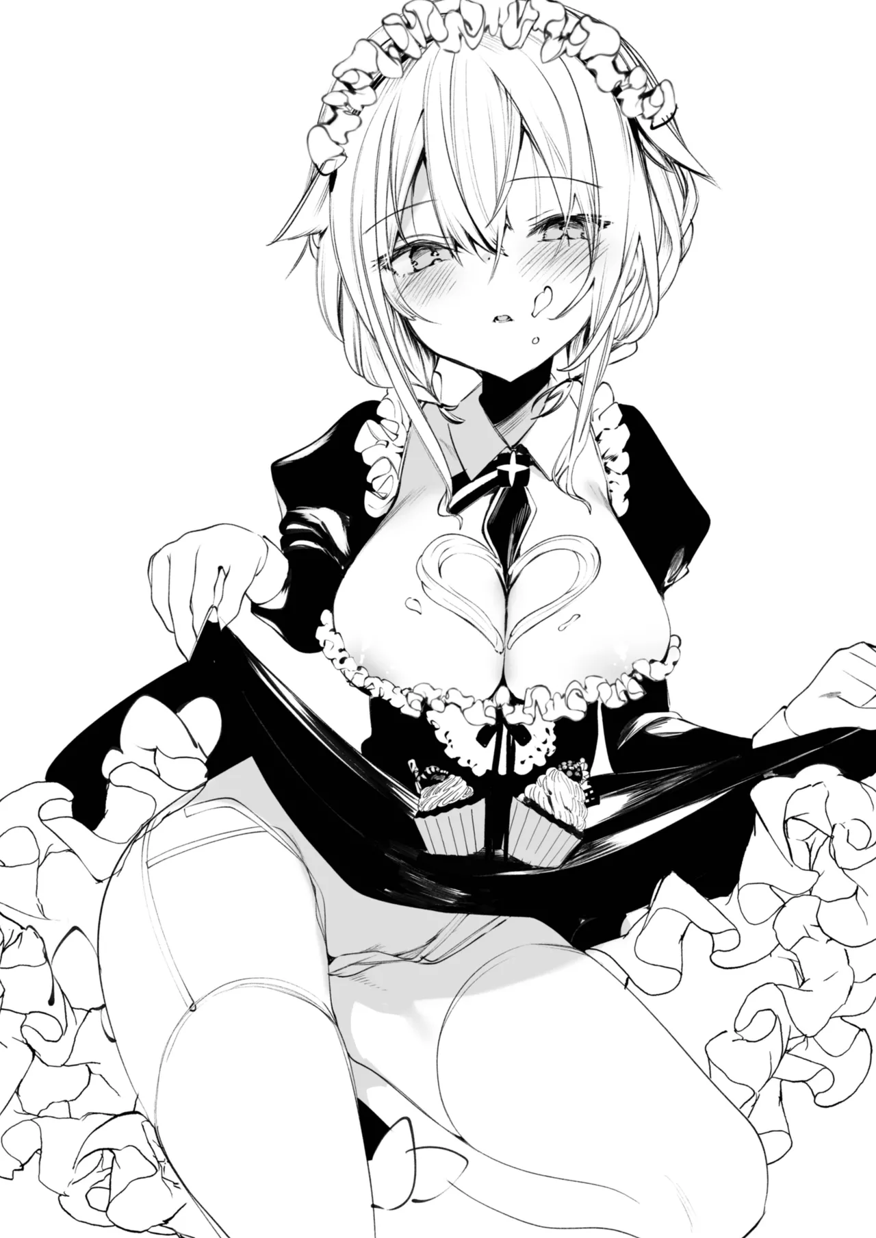 ダウナーなデカ乳メイドさんはお仕置きご奉仕をおねだりする。〜本性は下品でドスケベすぎる積極的な召使い〜 - page7