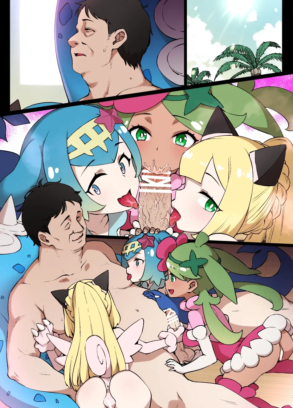 Slave Ball Mind Control: the Alolan Girls & Lana's Mother - page11