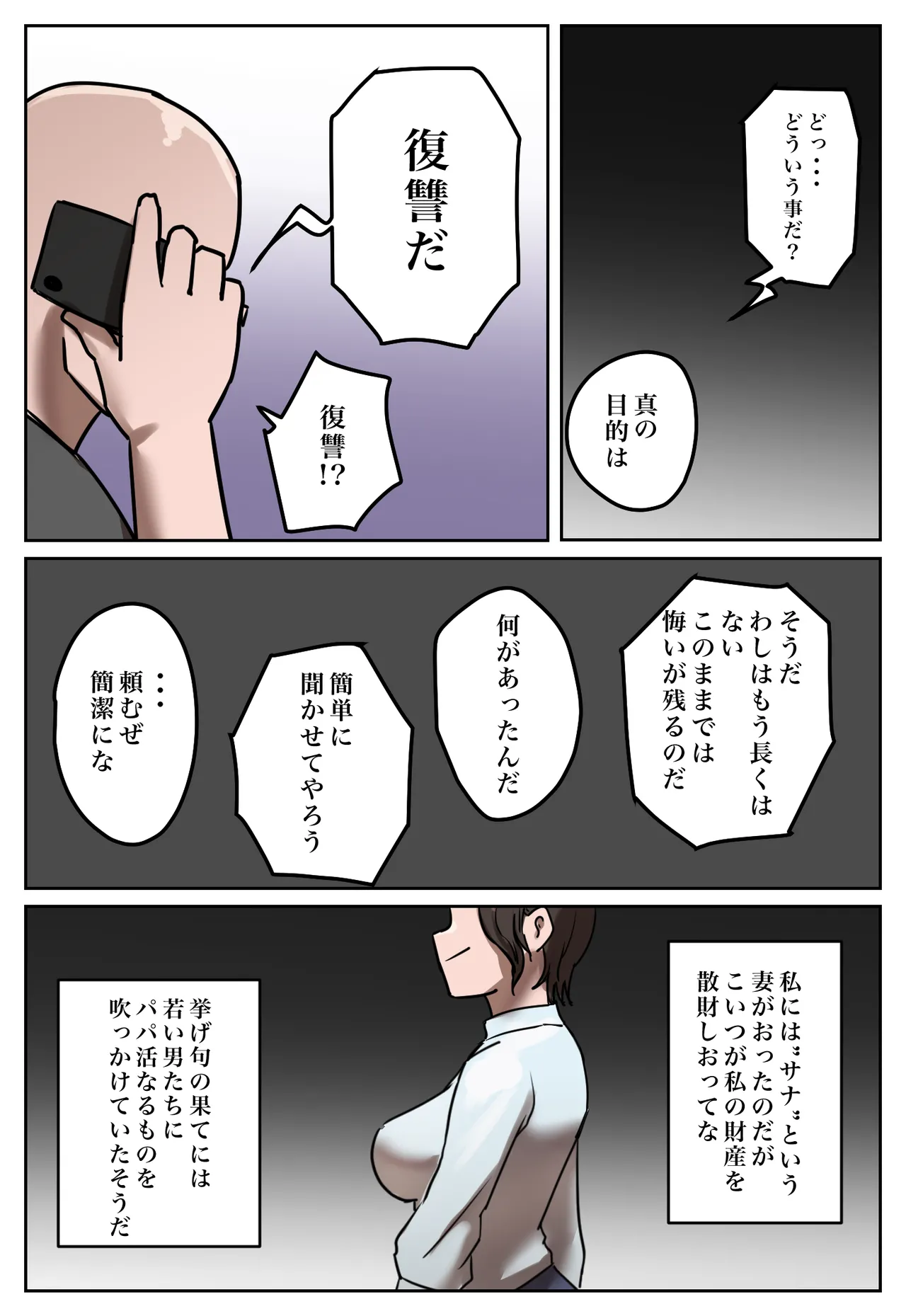 復讐闇バイト”私の元妻を妊娠させて欲しい” - page9