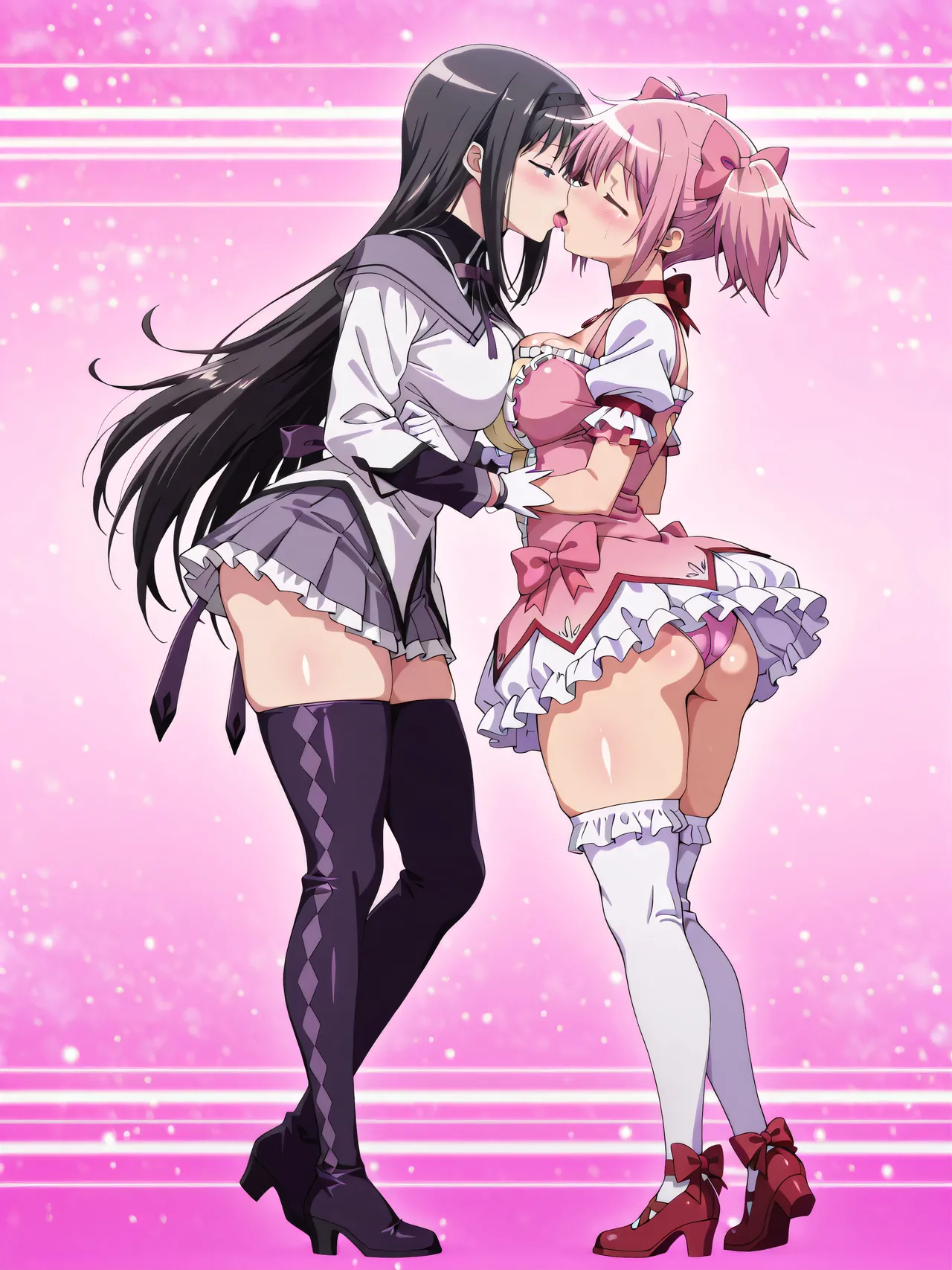 鹿目まどか x 暁美ほむら (魔法少女まどか☆マギカ) [Ai 生成] - page6