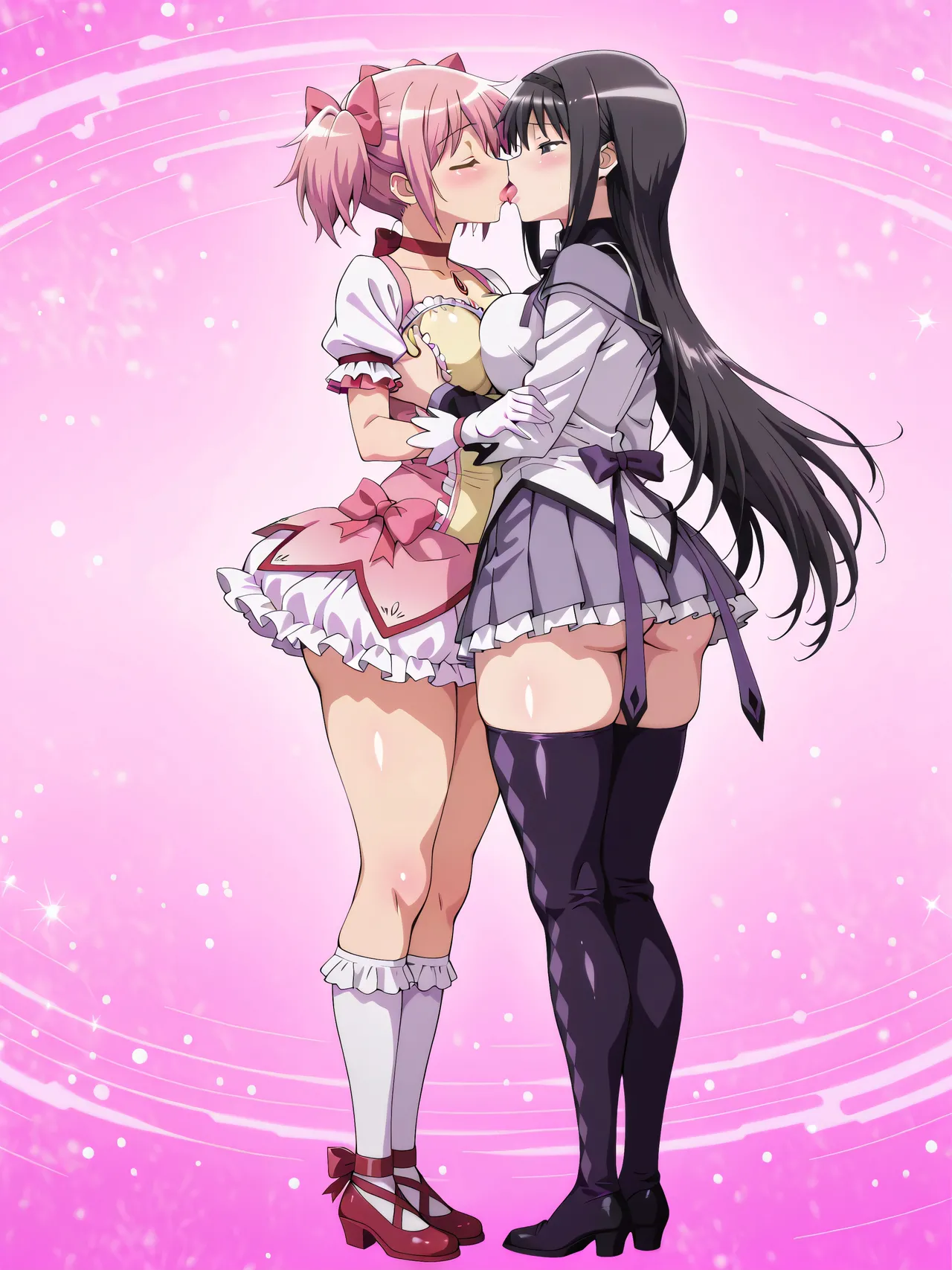鹿目まどか x 暁美ほむら (魔法少女まどか☆マギカ) [Ai 生成] - page7