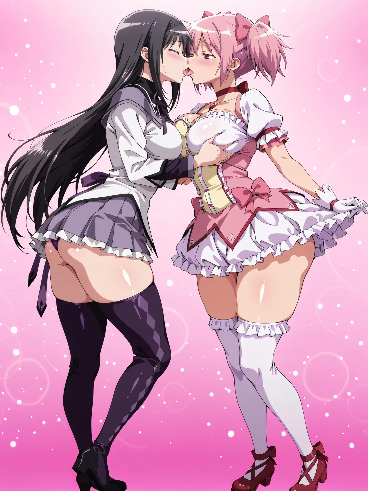 鹿目まどか x 暁美ほむら (魔法少女まどか☆マギカ) [Ai 生成] - page8