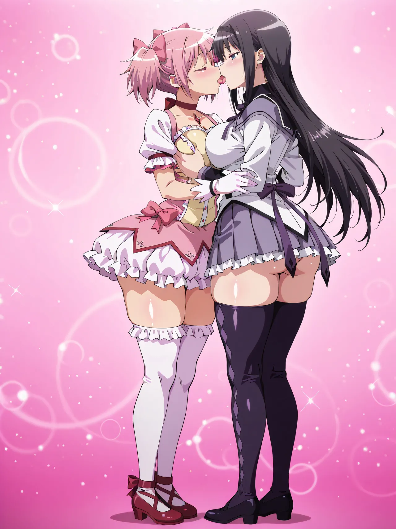鹿目まどか x 暁美ほむら (魔法少女まどか☆マギカ) [Ai 生成] - page9