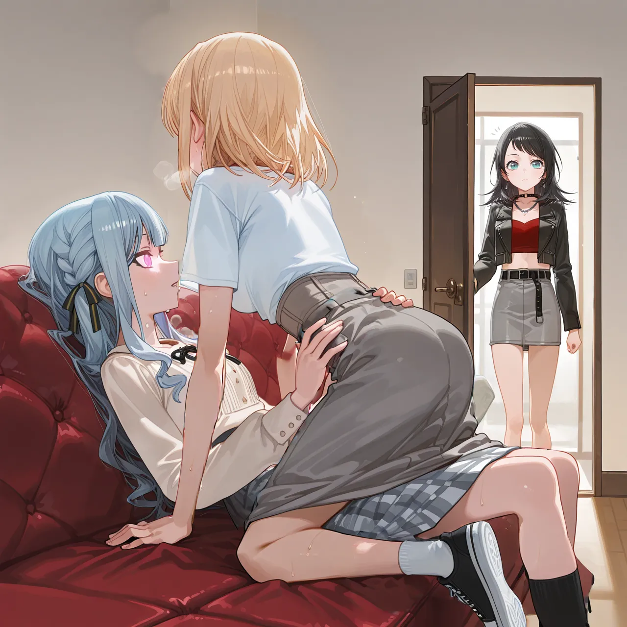 败给恐惧的八幡海玲 [AI generated] - page2