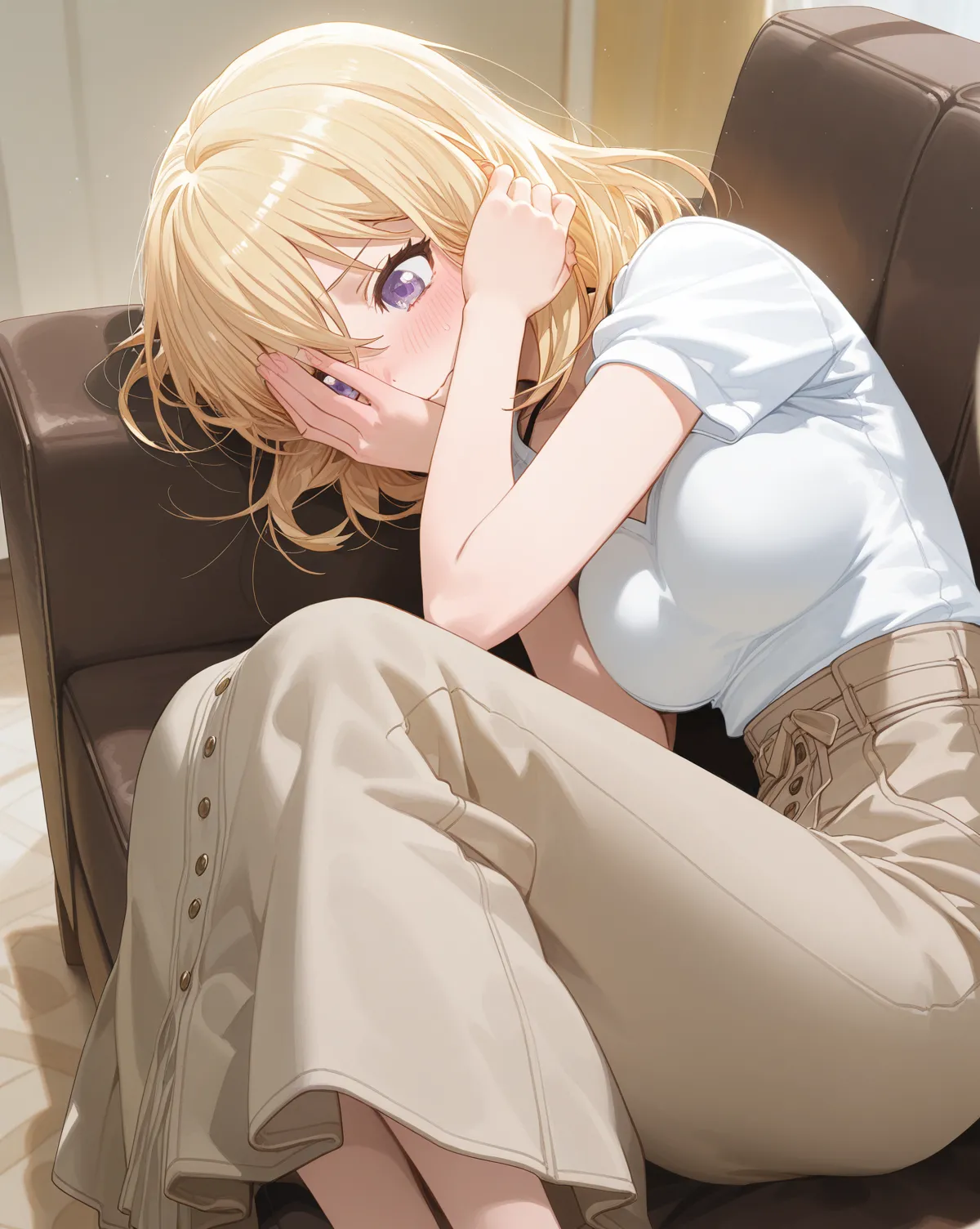 败给恐惧的八幡海玲 [AI generated] - page4