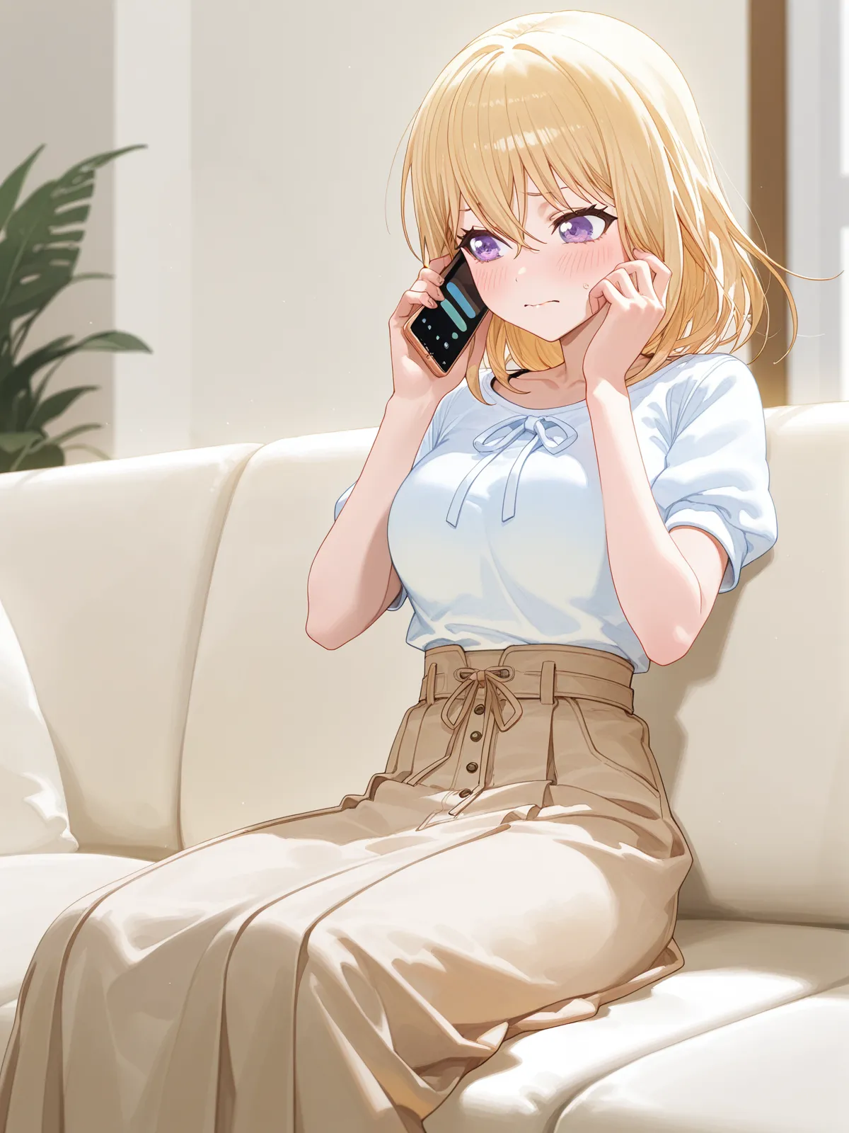 败给恐惧的八幡海玲 [AI generated] - page5