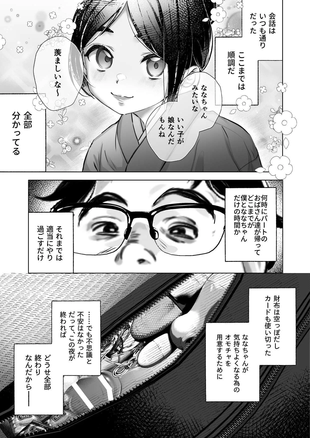 ななちゃんと思い出の夜1 - page7