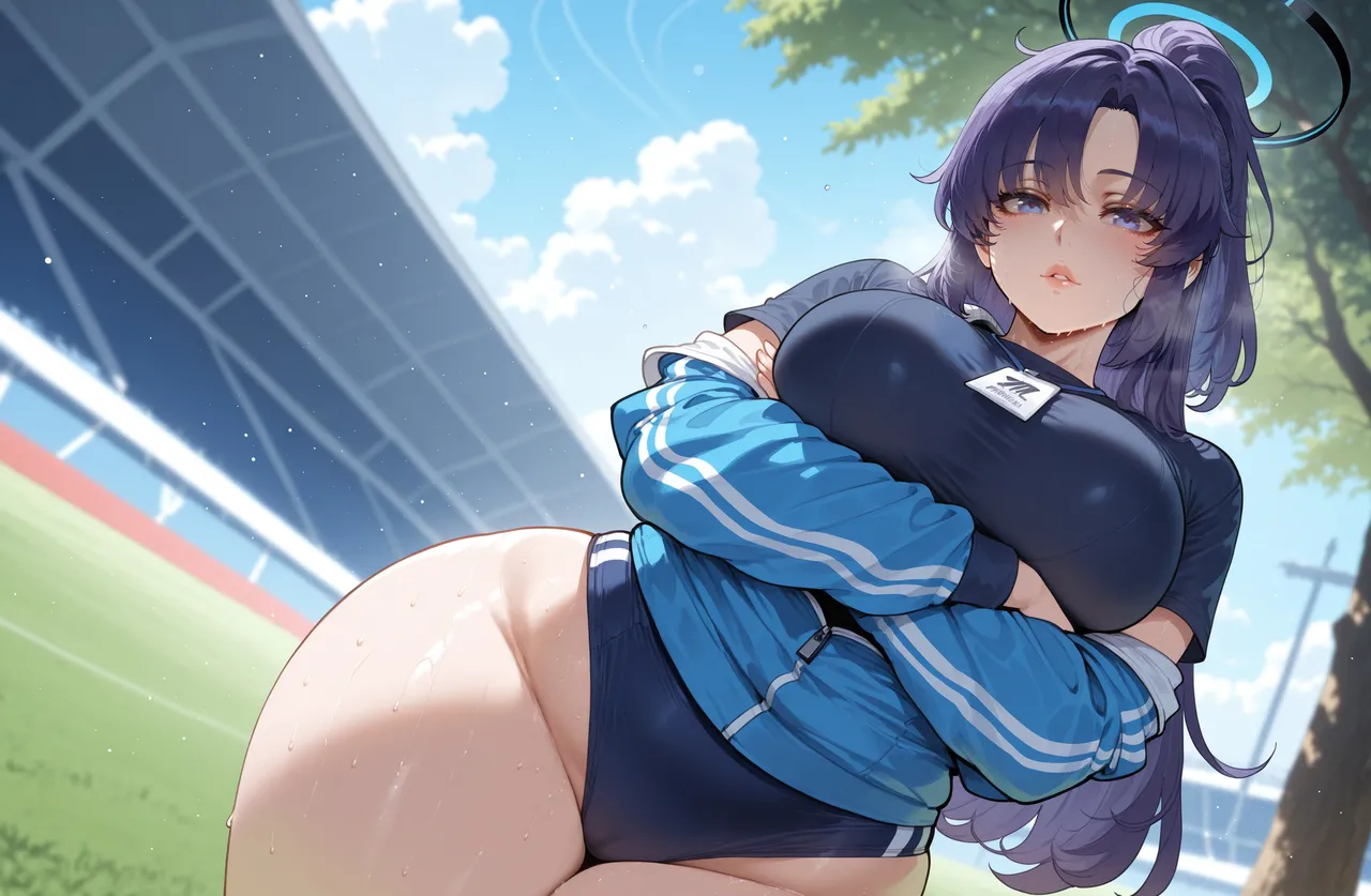 Hayase Yuuka (Track): After Practice [Ai Generated] - page15
