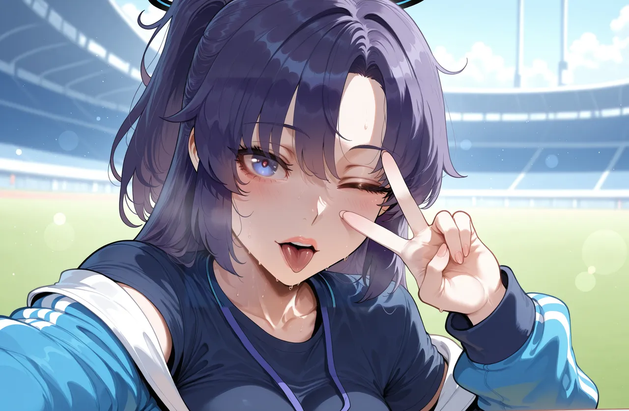 Hayase Yuuka (Track): After Practice [Ai Generated] - page17