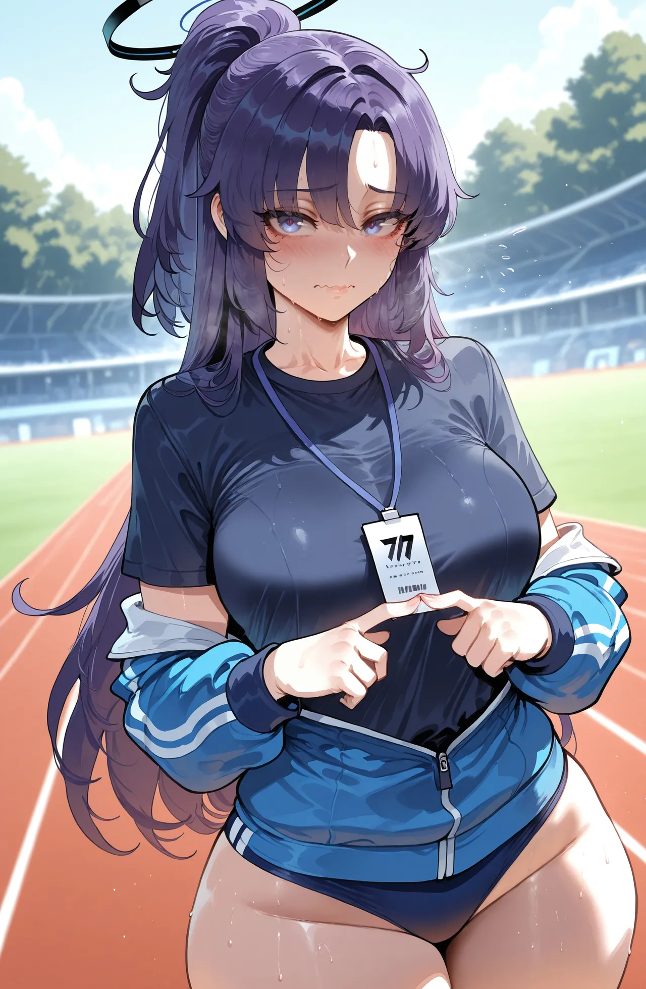 Hayase Yuuka (Track): After Practice [Ai Generated] - page173