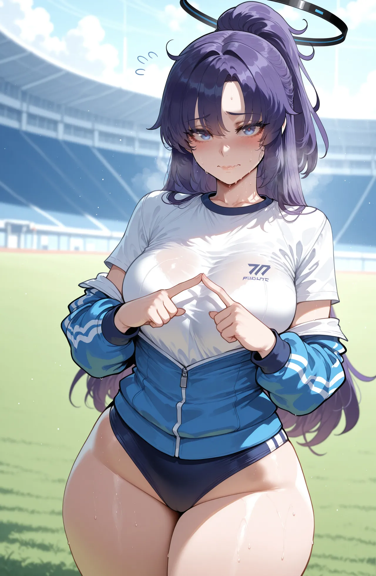 Hayase Yuuka (Track): After Practice [Ai Generated] - page174