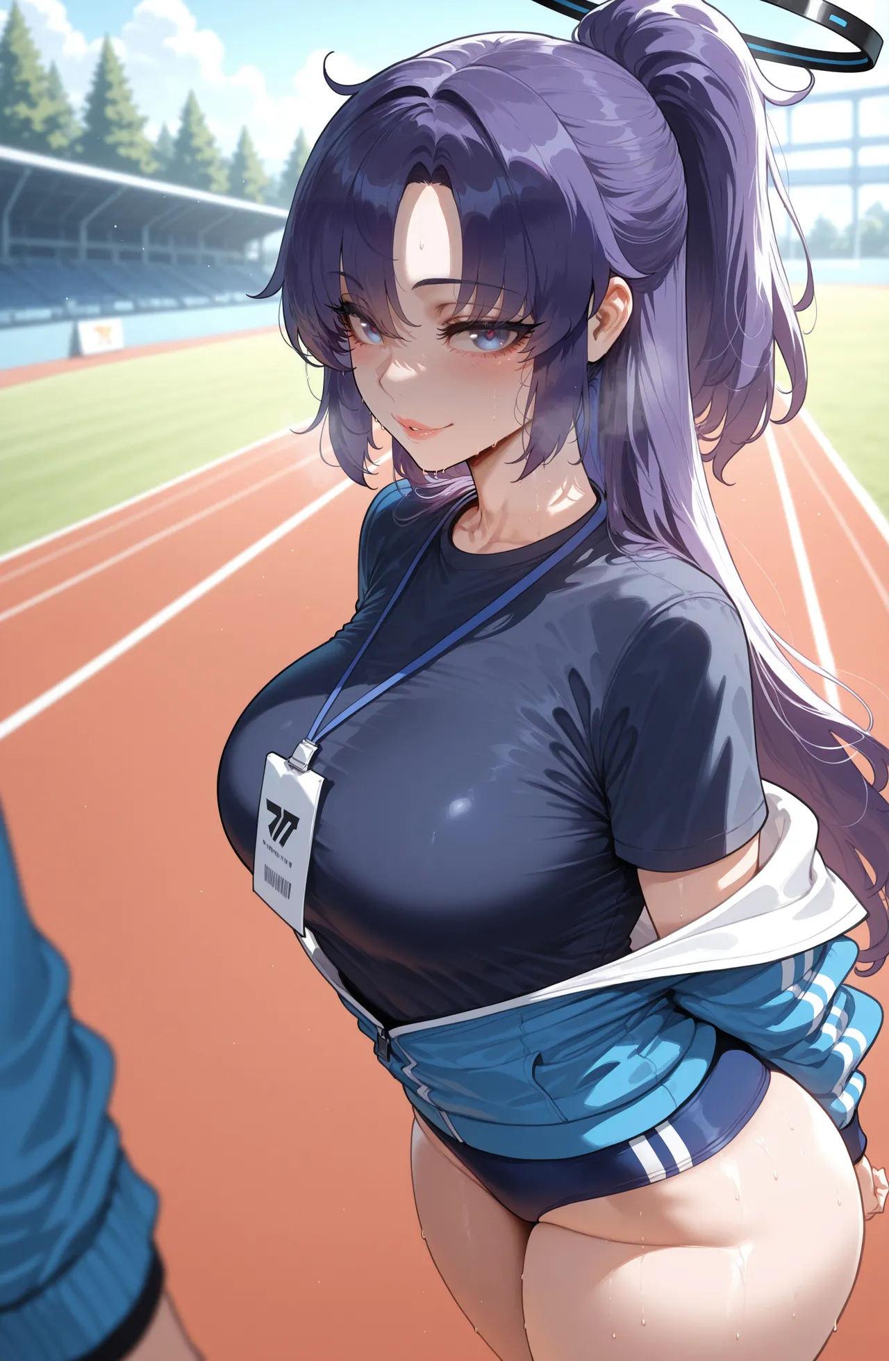 Hayase Yuuka (Track): After Practice [Ai Generated] - page2