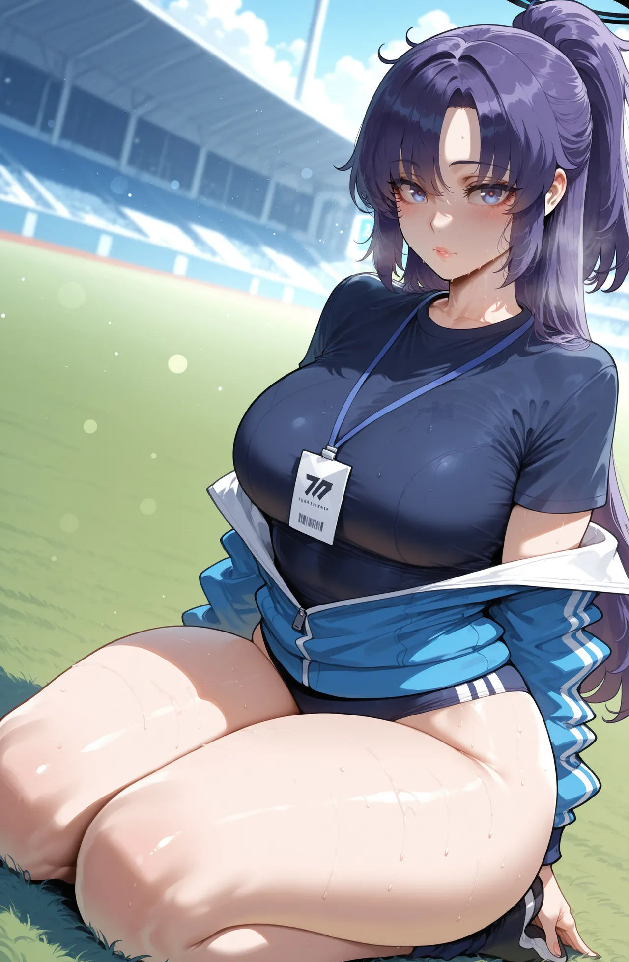 Hayase Yuuka (Track): After Practice [Ai Generated] - page22