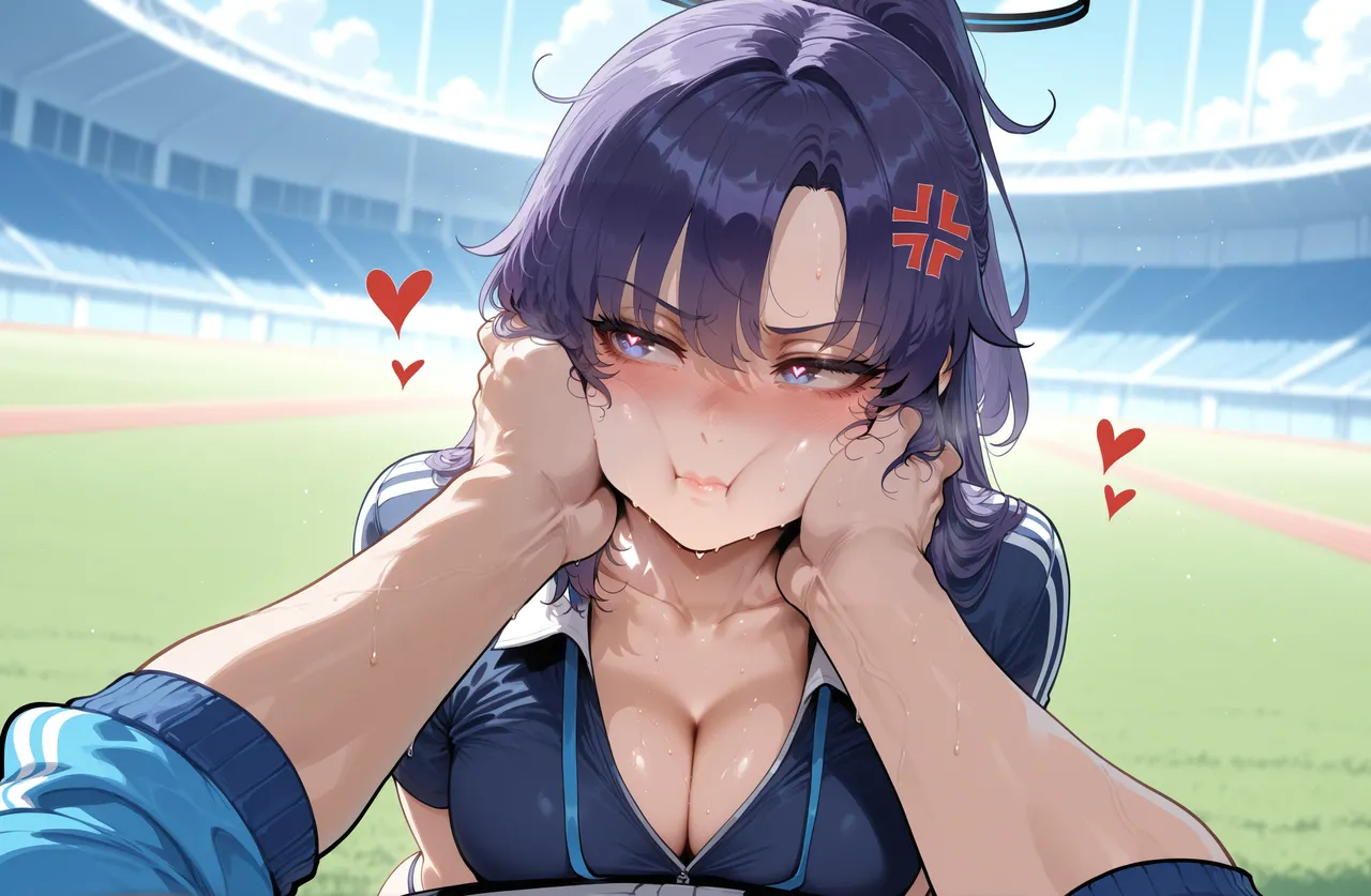 Hayase Yuuka (Track): After Practice [Ai Generated] - page32