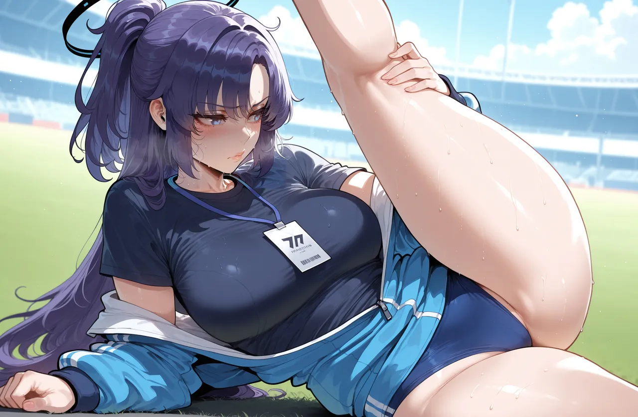 Hayase Yuuka (Track): After Practice [Ai Generated] - page36