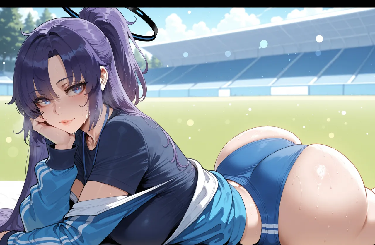 Hayase Yuuka (Track): After Practice [Ai Generated] - page39