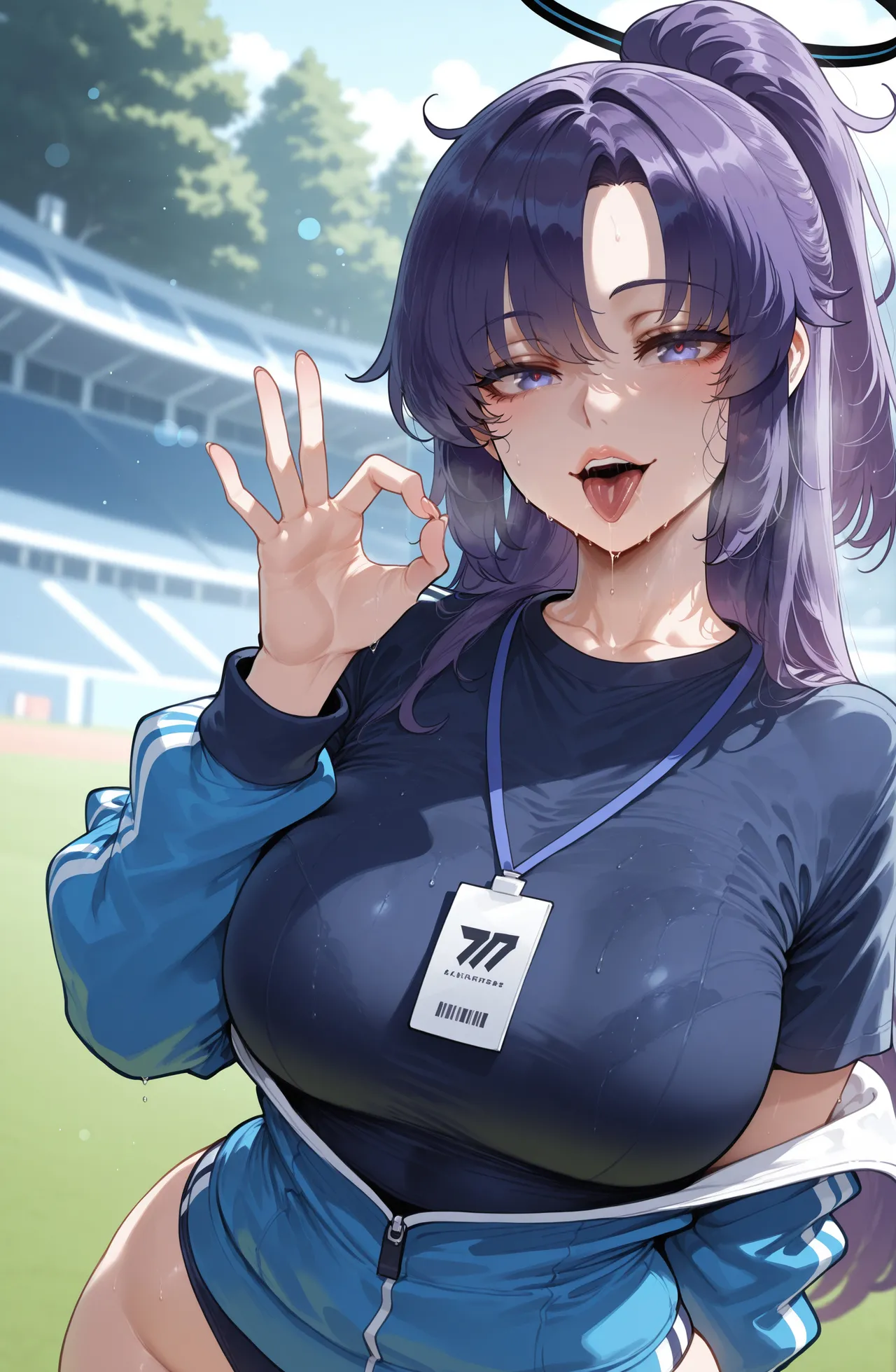 Hayase Yuuka (Track): After Practice [Ai Generated] - page47