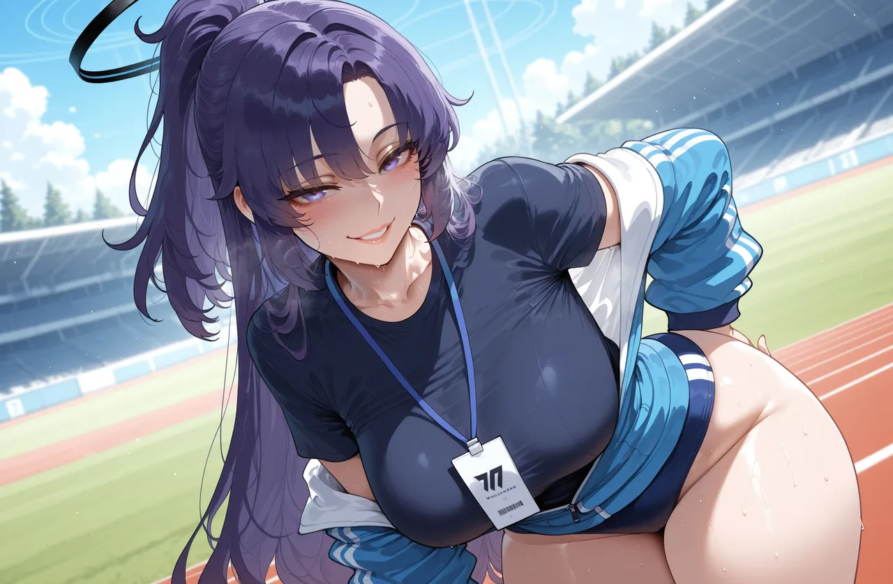Hayase Yuuka (Track): After Practice [Ai Generated] - page5