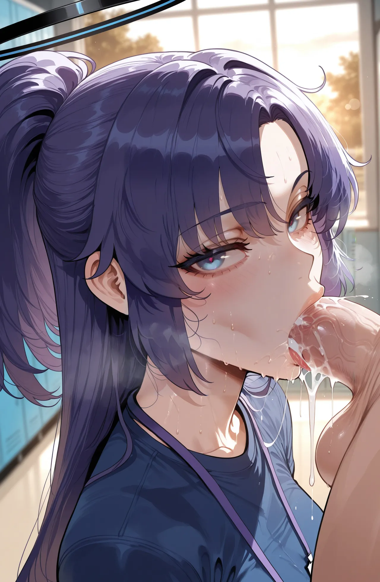 Hayase Yuuka (Track): After Practice [Ai Generated] - page76