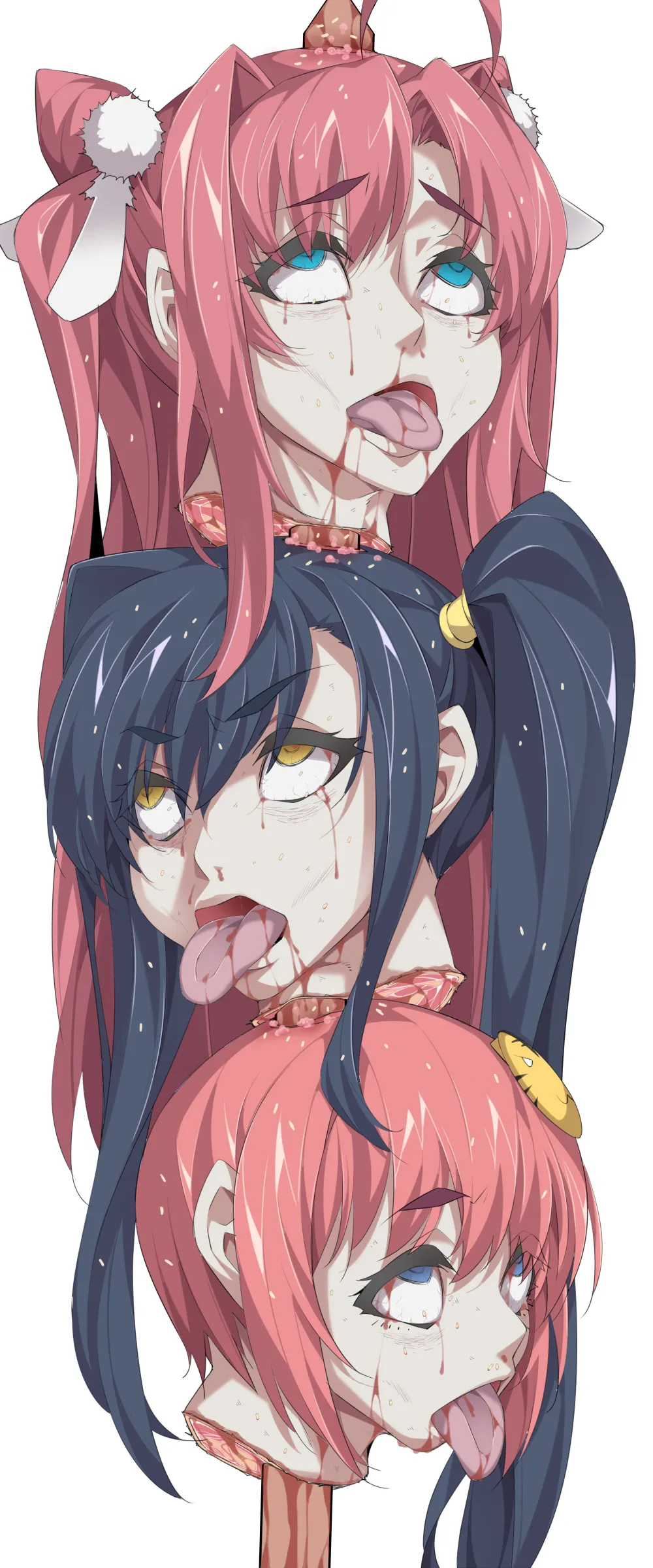 bekon15 / ko1444 / Bacon Ryona graffiti 1-11 + 2 Skeb guro Pixiv posts. - page157