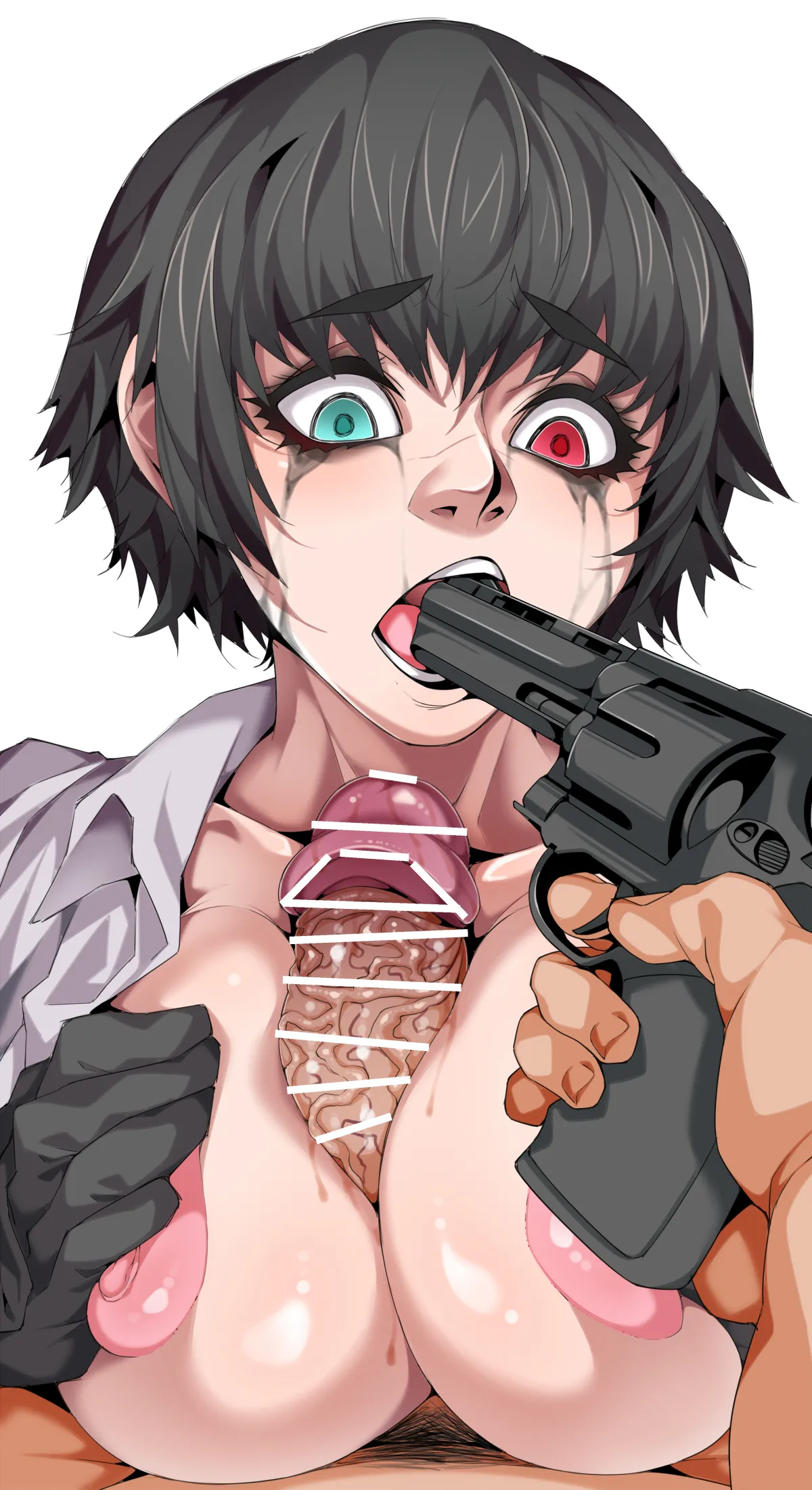 bekon15 / ko1444 / Bacon Ryona graffiti 1-11 + 2 Skeb guro Pixiv posts. - page166