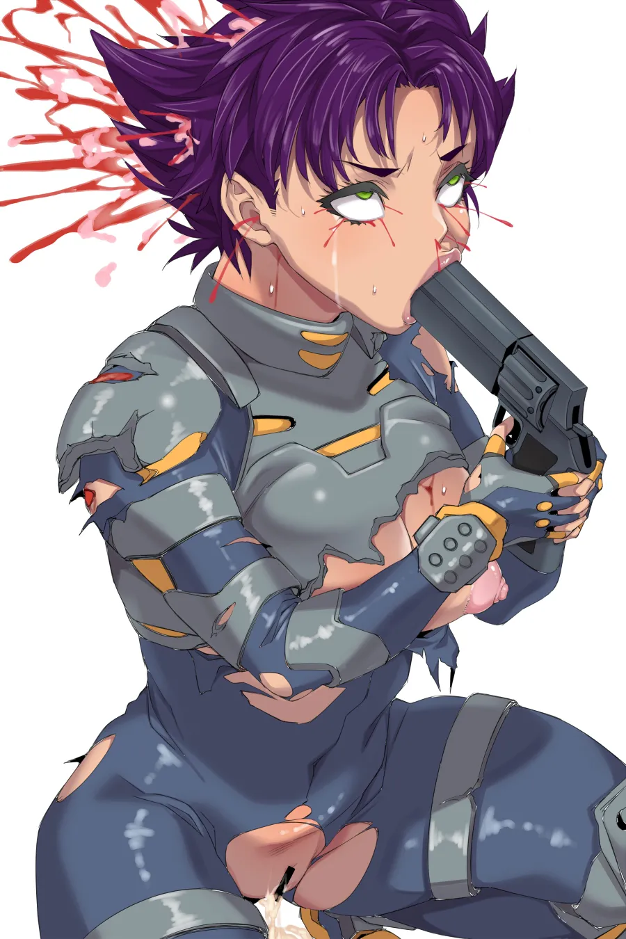 bekon15 / ko1444 / Bacon Ryona graffiti 1-11 + 2 Skeb guro Pixiv posts. - page175