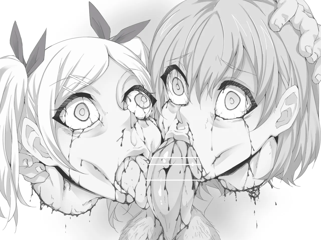 bekon15 / ko1444 / Bacon Ryona graffiti 1-11 + 2 Skeb guro Pixiv posts. - page36