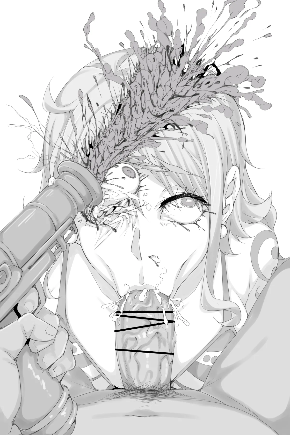 bekon15 / ko1444 / Bacon Ryona graffiti 1-11 + 2 Skeb guro Pixiv posts. - page58
