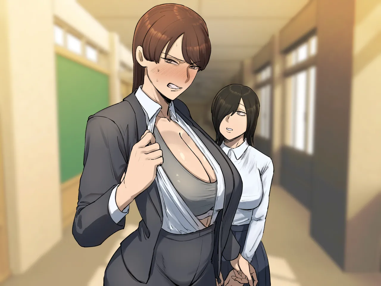 生徒の下着をつけて謝罪しろ 【フルカラー版】 - page3